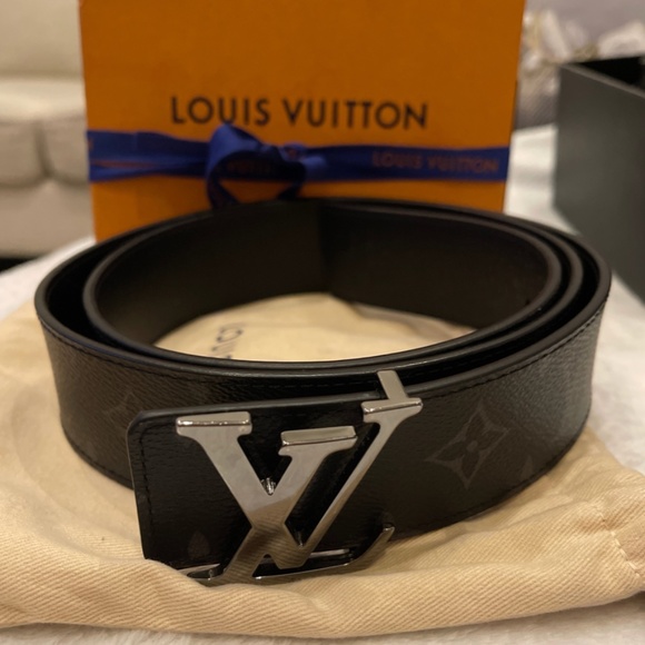 Louis Vuitton Mens Initiales reversible belt
